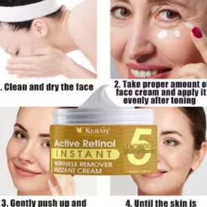 Private label Natural Oil Instant Wrinkle Cream 50gm E