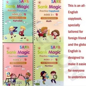 Private Lable Magic Practice Copybook 4