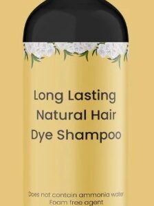 Private Lable Long Lasting Natural Hair Dye Shampoo 100ML FOR MEN AND WOMEN