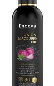 Eneeva Onion Blackseed Hair Oil for Hair Fall Control 100ML FOR MEN AND WOMEN