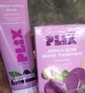 PLIX JAMUN ACTIVE CLEANCER 100 ML JAMUN ACNE TREARMENT 30 ML