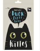 Kittos Cat Treat Duck Filet Bites 35Gm Pack Of 2