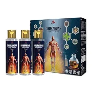 Dhurandhar Joint Pain Oil 100Ml Pack Of 3