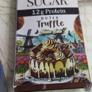 Ditch The Guilt Zero Sugar Added 12G Protein Dutch Truffle Cheesecake 40G