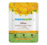 Mamaearth Ubtan Bamboo Sheet Mask 25G