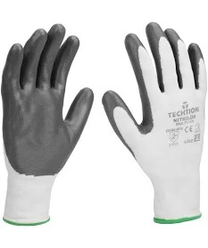 Black And White Stretchable Planting Gloves