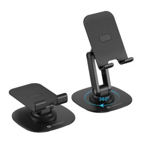 Portronics Black Iron Foldable Mobile Stand