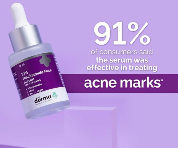 The Derma Co 10 Vitamin C Face Serum For Acne Marks 30Ml