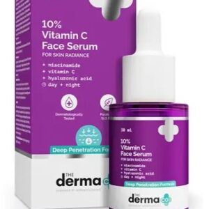 The Derma Co 10 Vitamin C Face Serum For Skin Radiance 30Ml