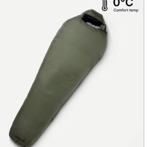 Simond Trekking Sleeping Bag Mt500 0掳C Synthetic Size Xl