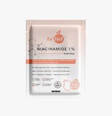 Relief Niacinamide 1 Sheet Mask For Glowing Skin