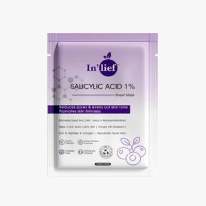 Relief Salicylic Acid 1 Sheet Mask For Glowing Skin