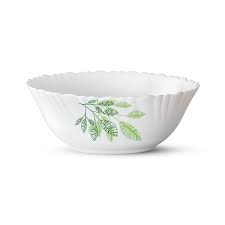 Borosil Fauna Pudding Bowl White Colour Single Pc