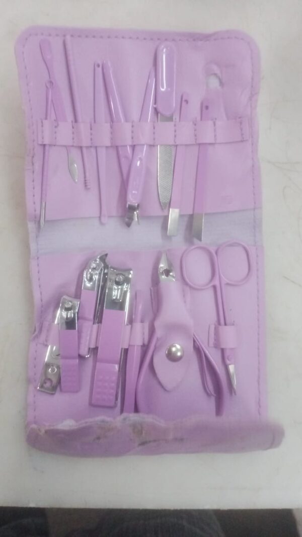 Trujv 15 In 1 Stainless Steel Manicure And Pedicure Tools Kits Nail Clippers Set