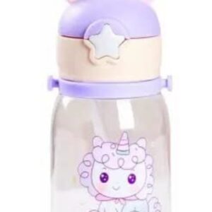 Childchic Cartoon Design 2 In 1 Sipper Water Bottle 500 Ml For Kids