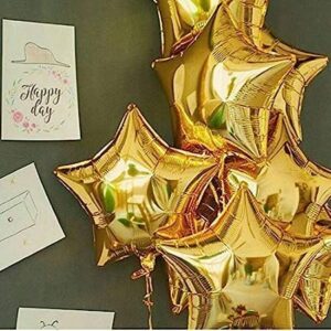 Party Propz 10Pcs Rose Gold Latex Confetti And Foil Balloons Combo For Rose For Birthday