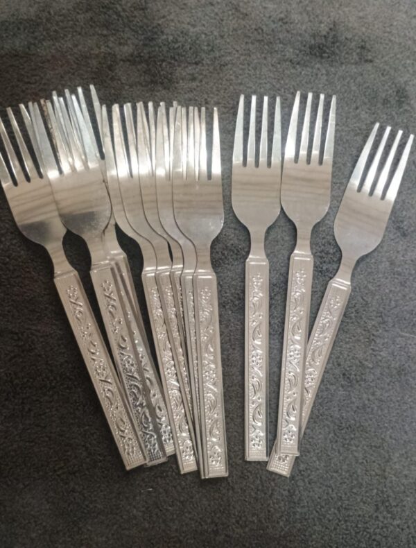 Indian Cloud Fork Spoon Set Of 12