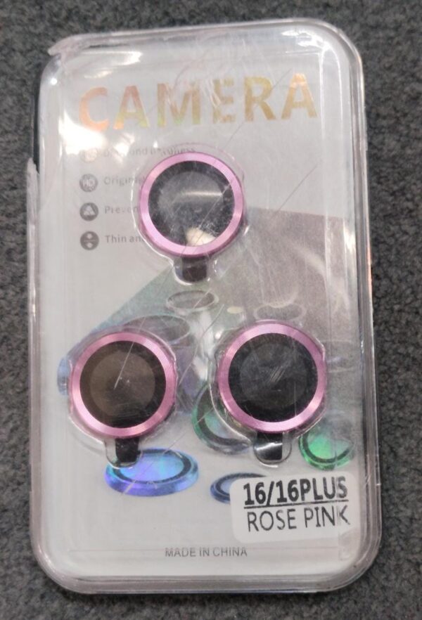 Iphone 16 Pro Camera Lens Cover Pink Colour