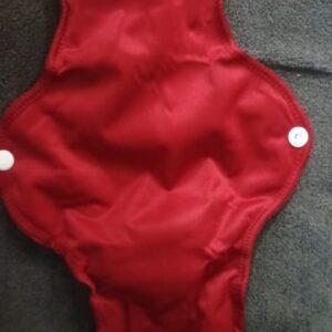 Reusable Washable Sanitary Cloth Pads Red Color 1Pcs