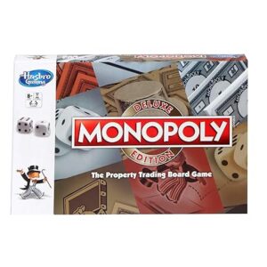 Hasbro Gaming Monopoly Deluxe Edition Board Game For Boys And Girls Ages 8 Years