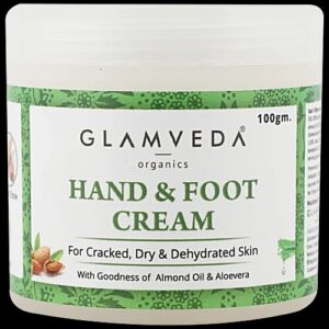 Glamveda Hand Foot Cream Dry Dehydrated Skin 100 G