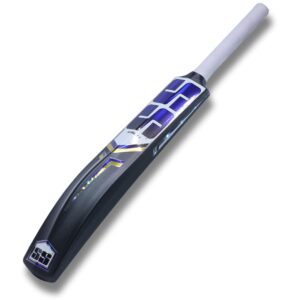 Ss Skull Hard Plastic Alloy Cricket Bat Full Size Black