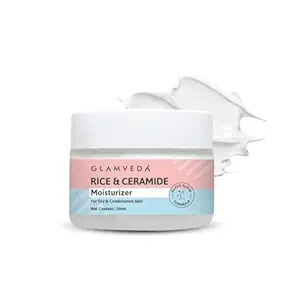 Glamveda Rice Ceramide Skin Barrier Building Nourishing Lines Spots Hyperpigmentation 50Ml
