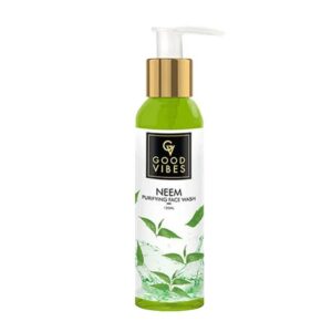 Good Vibes Softening Neem Face Wash 120 Ml