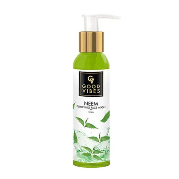 Good Vibes Softening Neem Face Wash 120 Ml