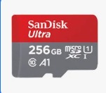 Sandisk Ultra 256Gb A1 Memory Card