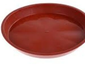 Red Colour Plant Pot Base Plate For Home Pack Of 5