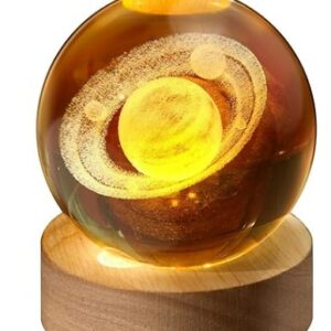 Galaxy Crystal Ball Night Light Lamp