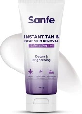 Sanfe Instant Tan And Dead Skin Removal Exfoliating Gel 100G