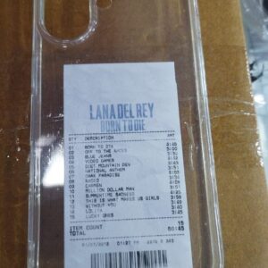 Lana Del Rey Printed Glass Case For Iphone 16