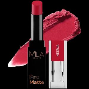 Mila Beaute Pro Matte Lipstick 4Point2 G Neerja