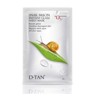 O3Plus Snail Mucin Instant Glass Sheet Mask 30 Ml