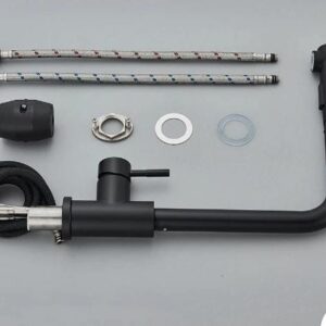 Kitchen Sink Faucet Pull Out Two Model Stream Sprayer Nozzle Swivel Mixer Tap
