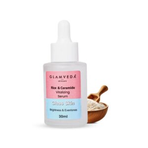 Glamveda Korean Glass Skin Rice Water Ceramide Vitalizing Serum 30Ml