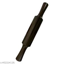 Wooden Belan Rolling Pin For Kitchen Black