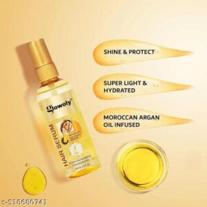 Glowoly Hair Serum For Smooth Silky Hairs 100Ml