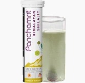 Panchamrit Shilajit Effervescent Tablet With Ayurvedic HerbsBoosts Stamina 15 Each
