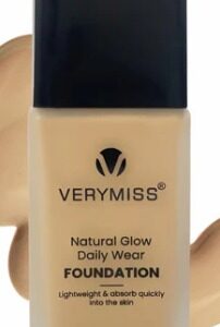 VERYMISS Natural Glow Daily Wear Foundation 02 Light Beige Light Skin 30 ml