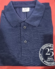 Club Green BLACK Polo Men T Shirt L