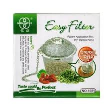Easy Filter Vensuco Basket Shaped Tea Infuser with Extended Chain