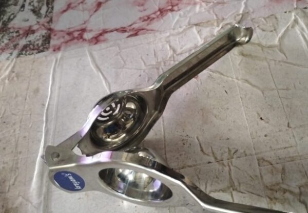 Private Label Lemon Squeezer with Bottle Opener Food Grade Stainless Steel Silver