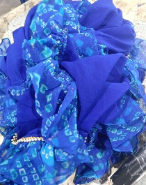 Private Label Women Royeal Blue Colour Dupatta