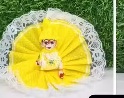 Private Label Laduu Gopal Ji Dress Orange Colour
