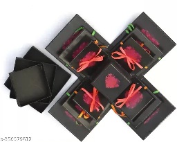 Private Label Gift Romantic 3 Layered Hard Board Exploding Gift Box