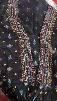 Avaasa Womens Black M Size kurti