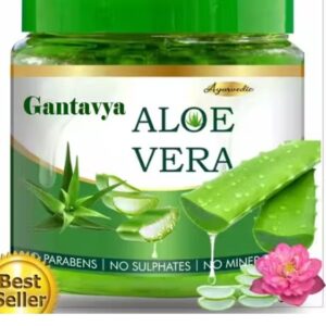 Gantavya Pure Aloe Vera Gel for glowing Face 220 gm